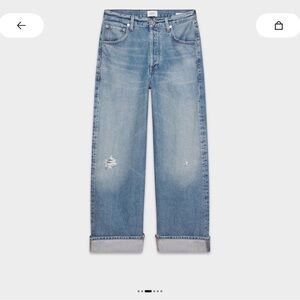 Citizens Of Humanity Ayla Solano Baggy Cuffed Jeans